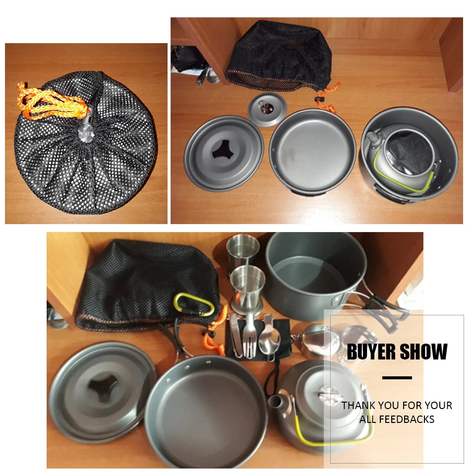 1 Set Outdoor Pots Pans