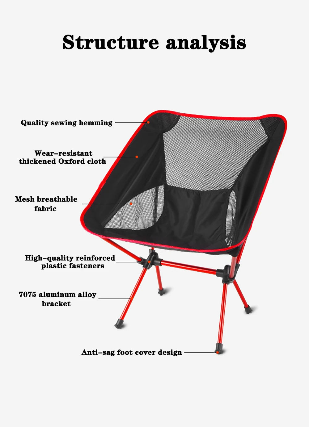 Portable Folding Moon Chair - mygreatoutdoorescape