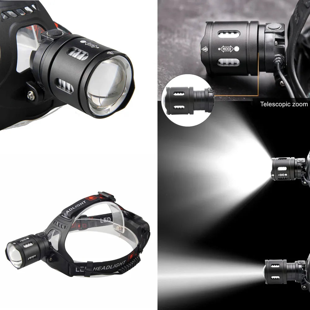 Powerful XHP70.2 XHP50.2 Led Headlamp - mygreatoutdoorescape