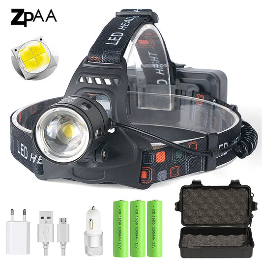 Powerful XHP70.2 XHP50.2 Led Headlamp - mygreatoutdoorescape