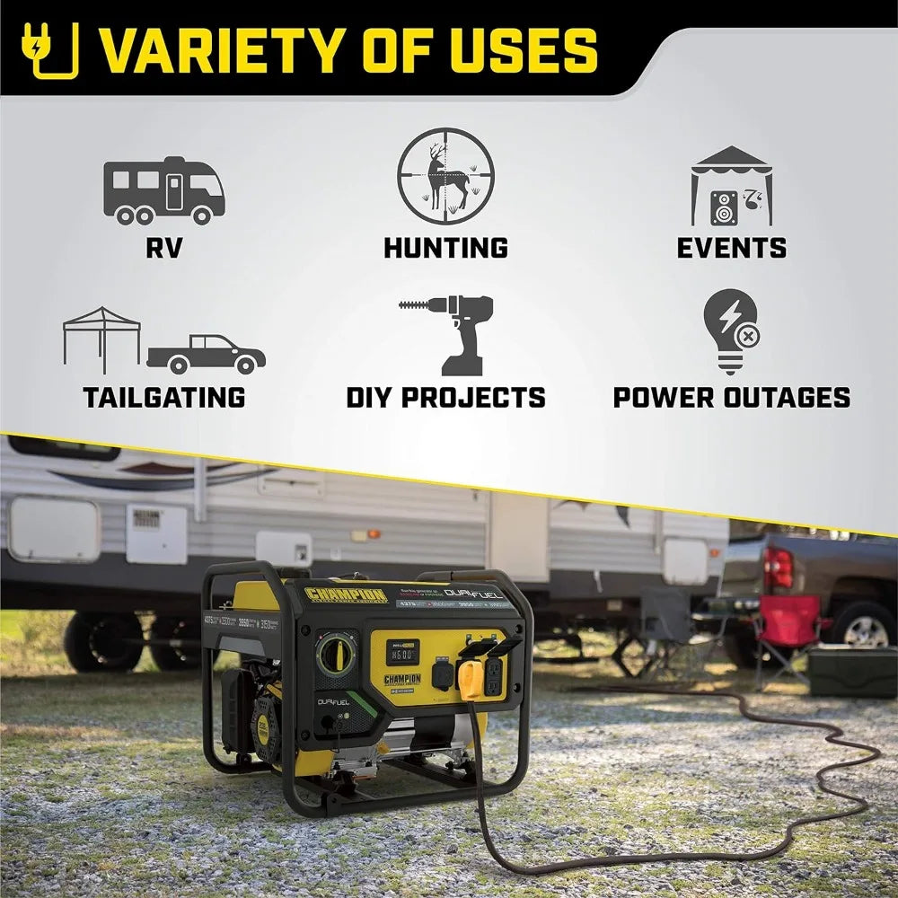 3500-watt portable generator