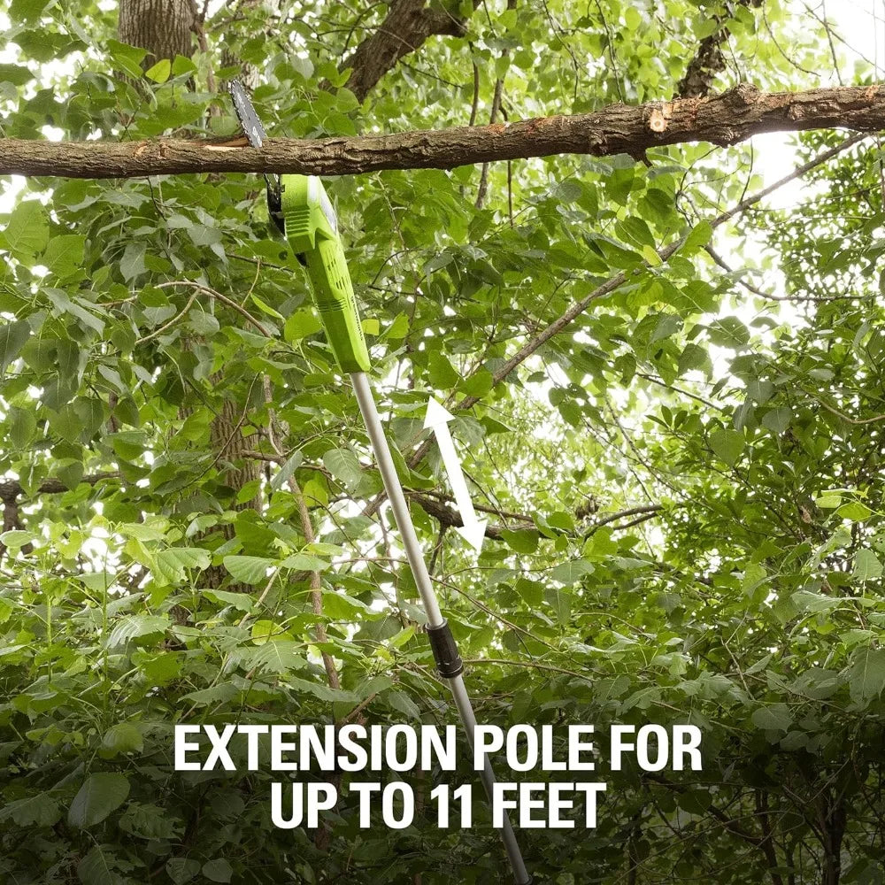 40V 8-Inch Cordless Pole