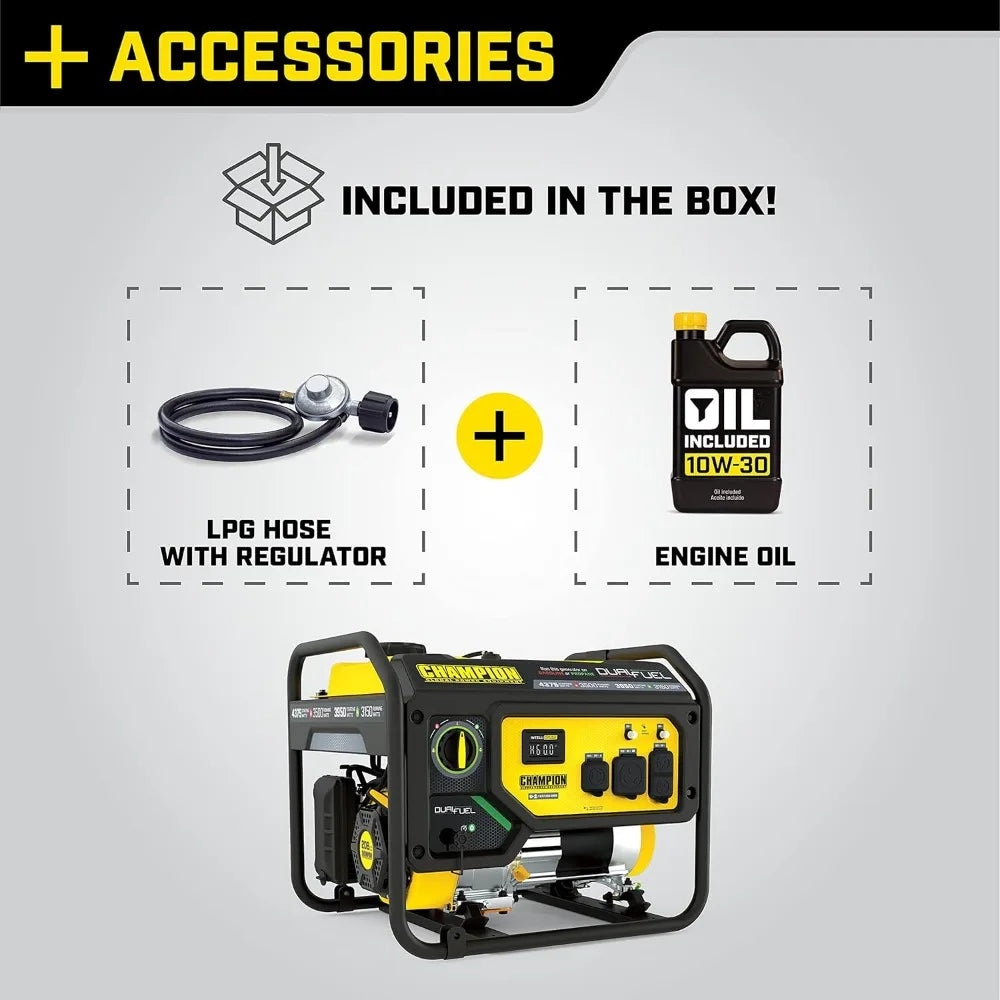 3500-watt portable generator