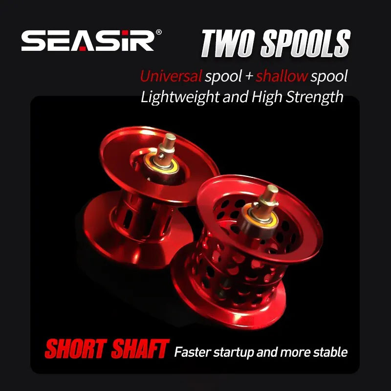 Seasir Mansory Baitcasting Fishing Reel - mygreatoutdoorescape