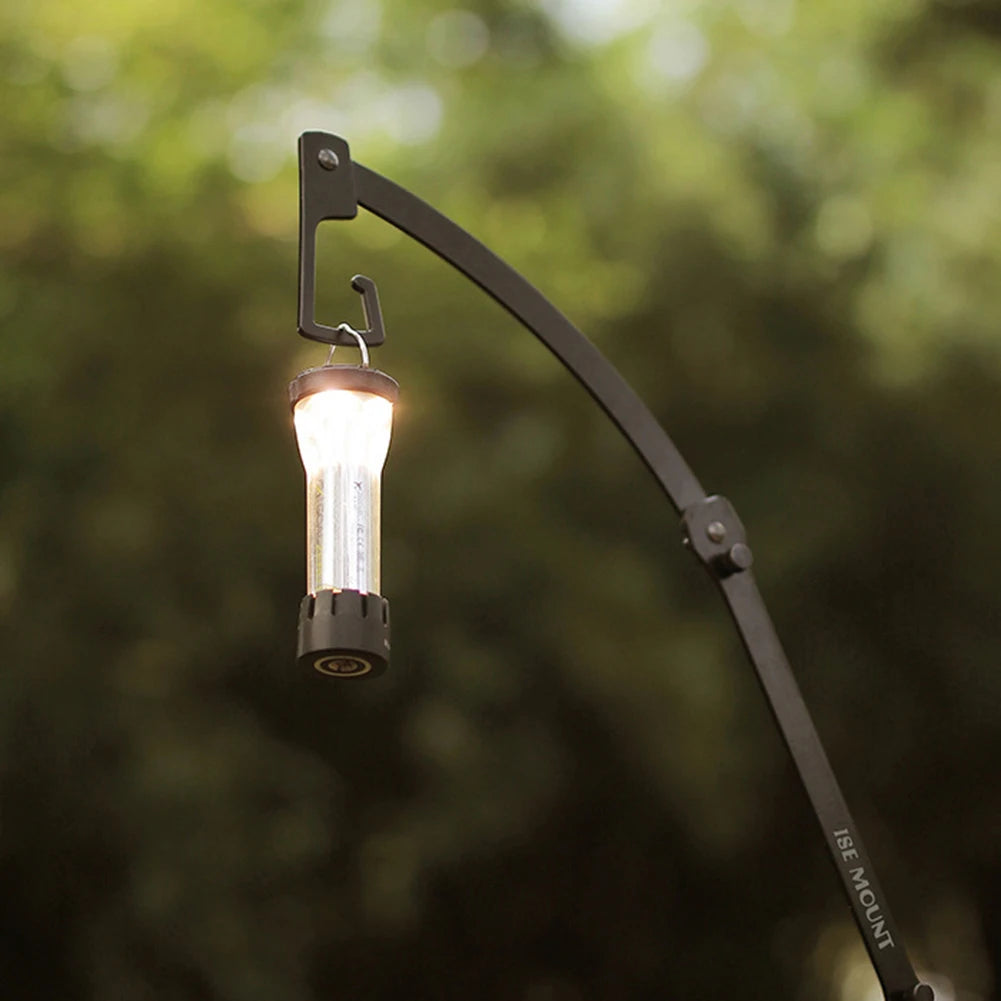 Ultralight Camping Lamp Stand - mygreatoutdoorescape