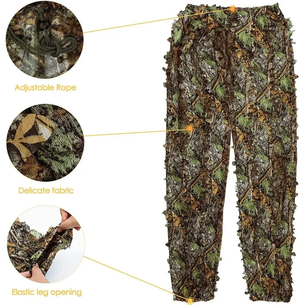 Ghillie 3D Leaf Hunting suit