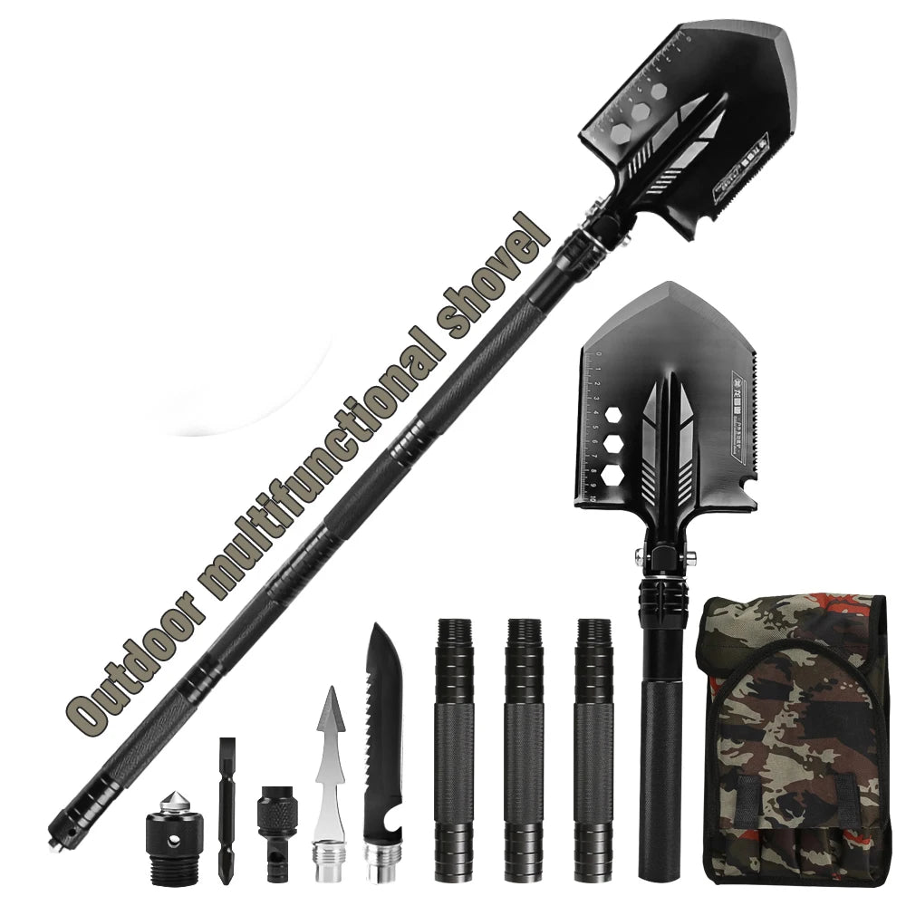 Multifunction Camping Shovel/Survival Tool Kit