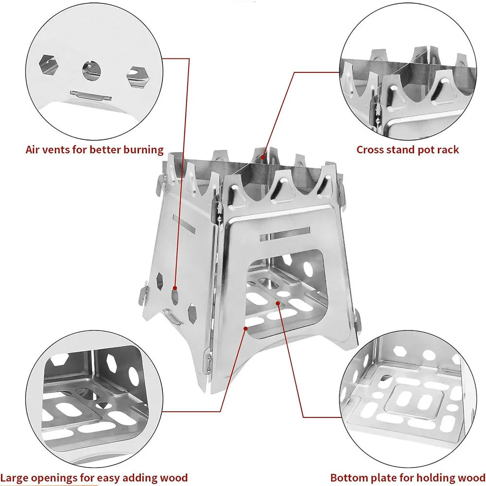 Portable Camping Wood Stove