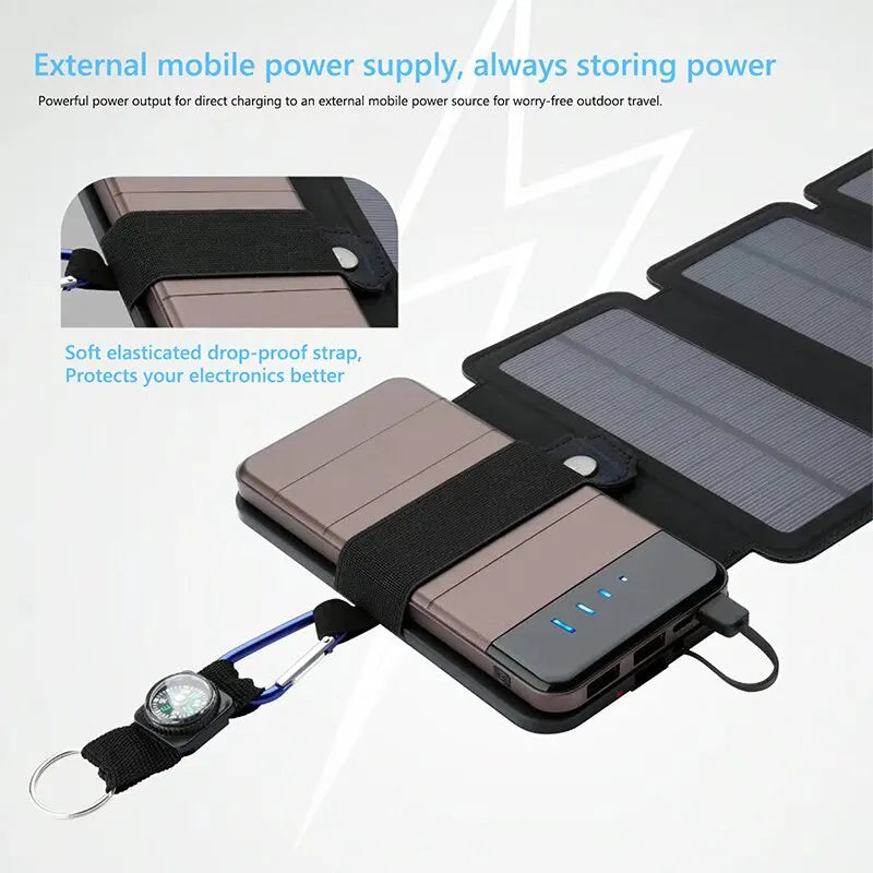 Outdoor Multifunctional Portable Solar Charging