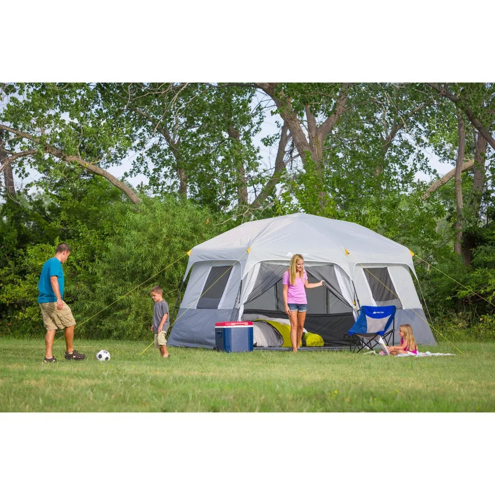 Ozark Trail 15' X 13' 8-Person Instant Hexagon Cabin Tent - mygreatoutdoorescape