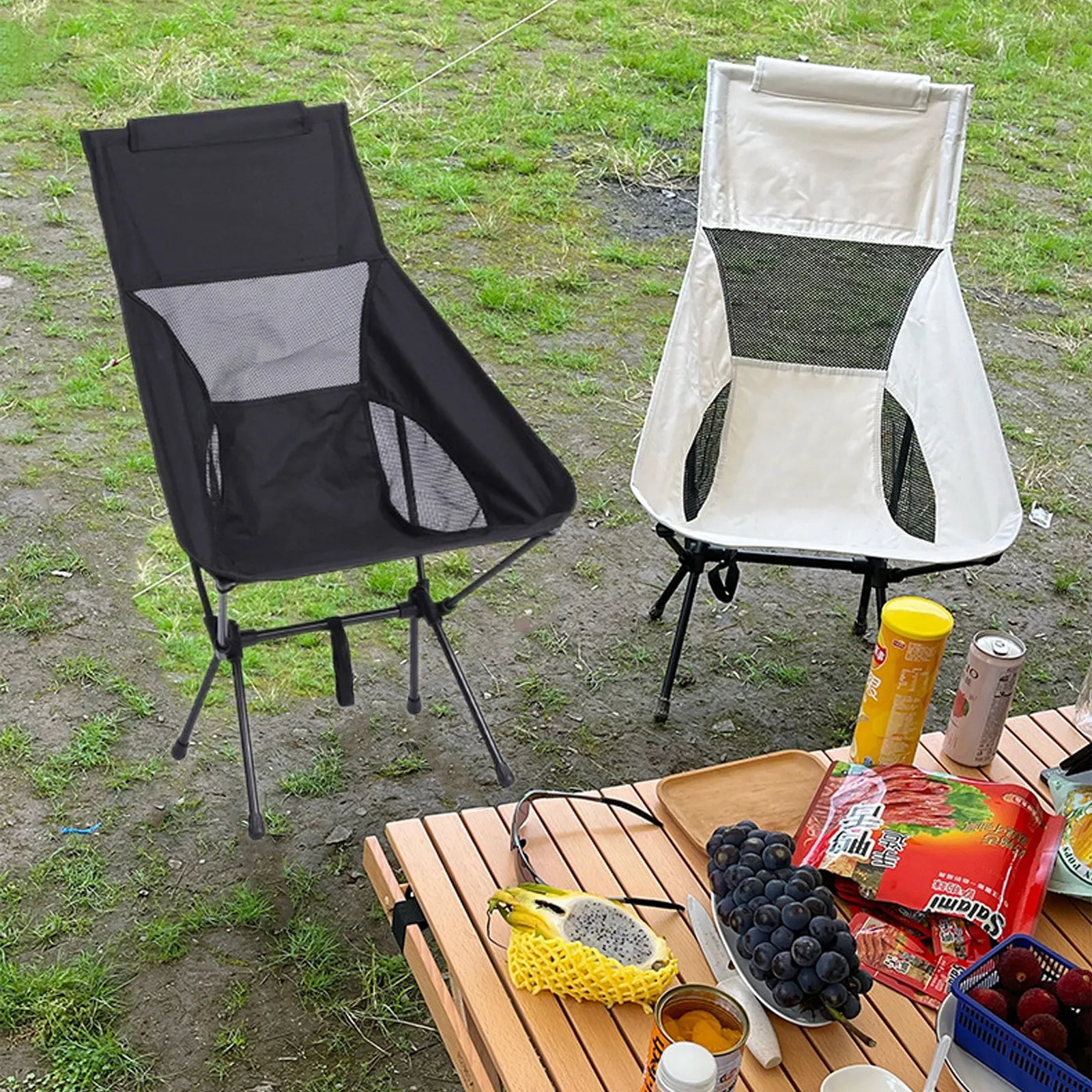 Portable Folding Moon Chair - mygreatoutdoorescape