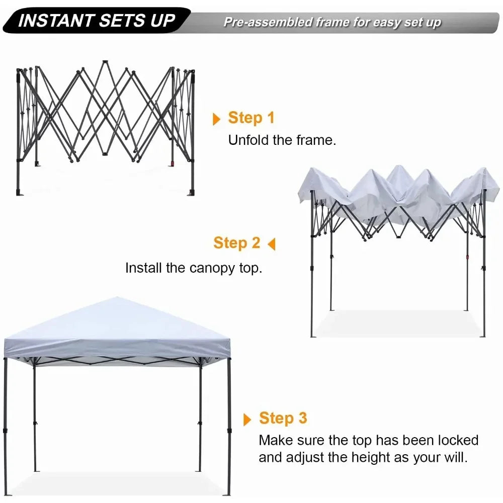 10' x 10' Canopy Tent - mygreatoutdoorescape