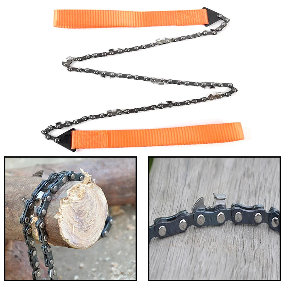 11/16/33 Teeth Survival Chain Saw - mygreatoutdoorescape