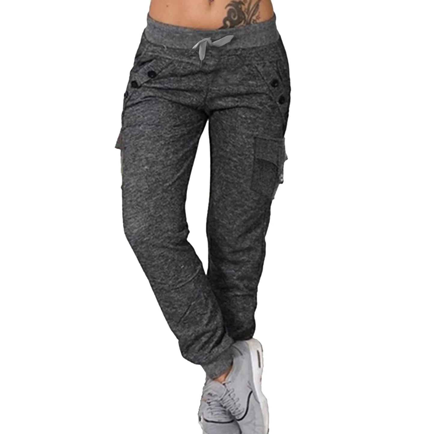 New Solid Color Jogging Sweatpants