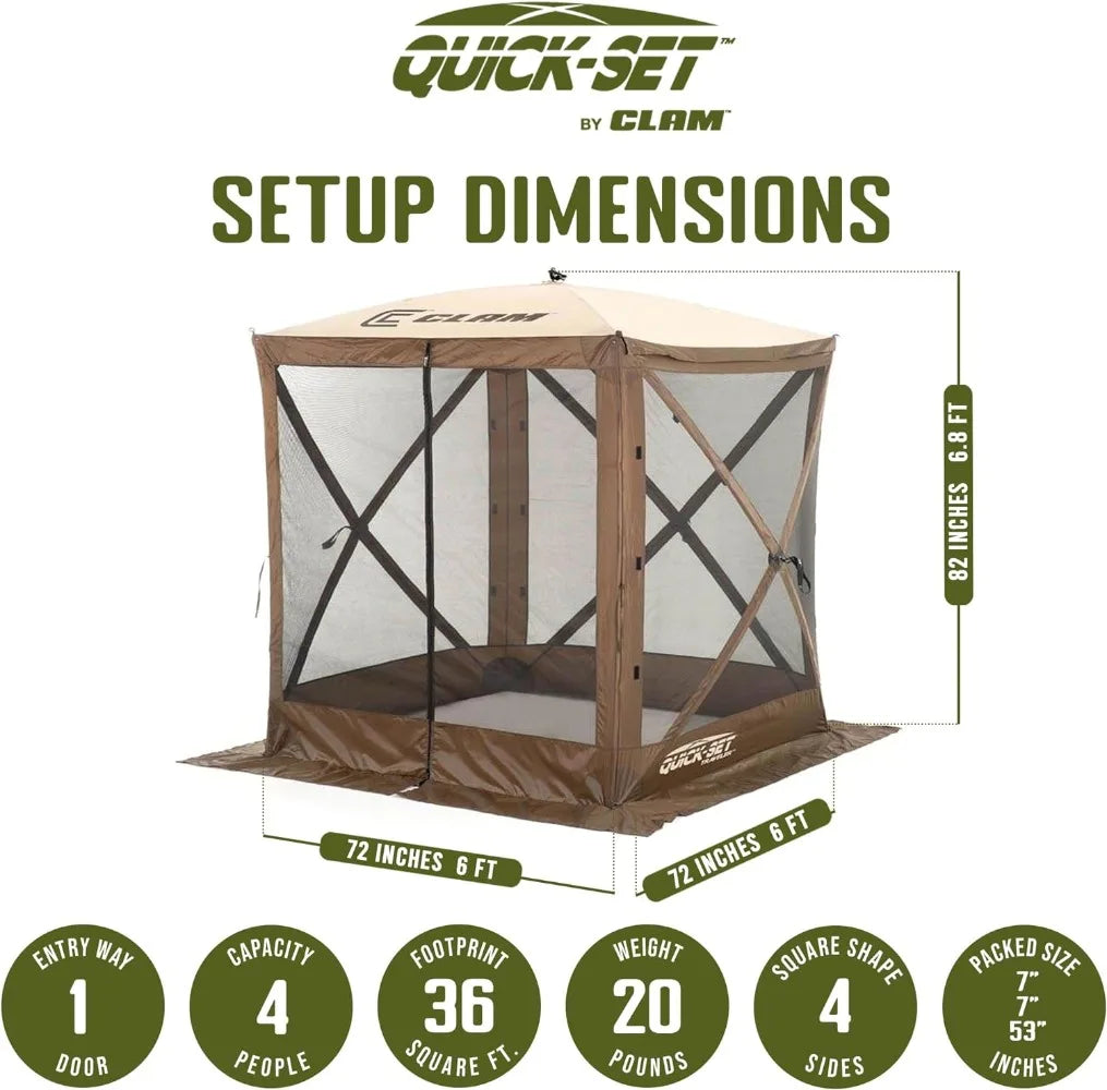 Quick-Set Traveler 6 x 6  Easy Set Up