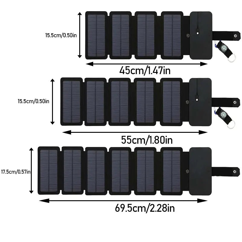 Outdoor Multifunctional Portable Solar Charging