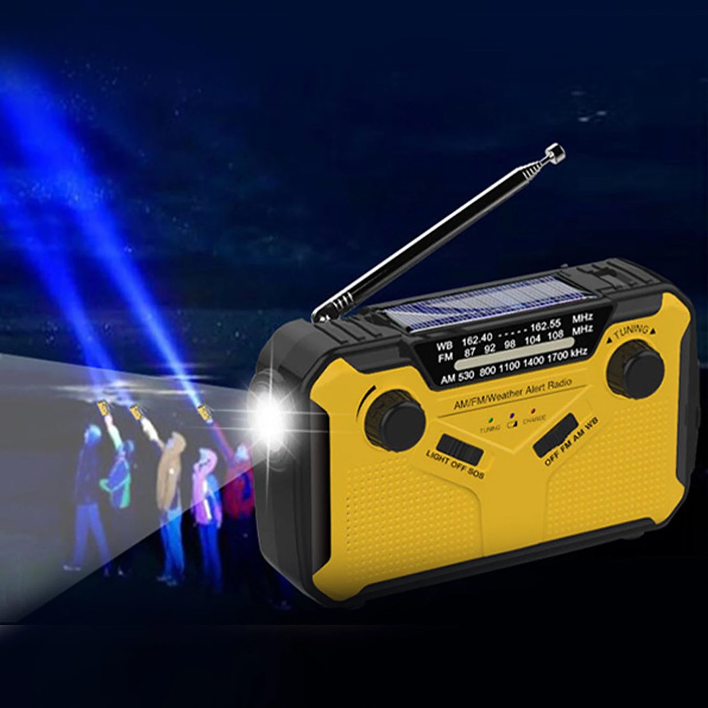 Solar Crank Emergency Radio