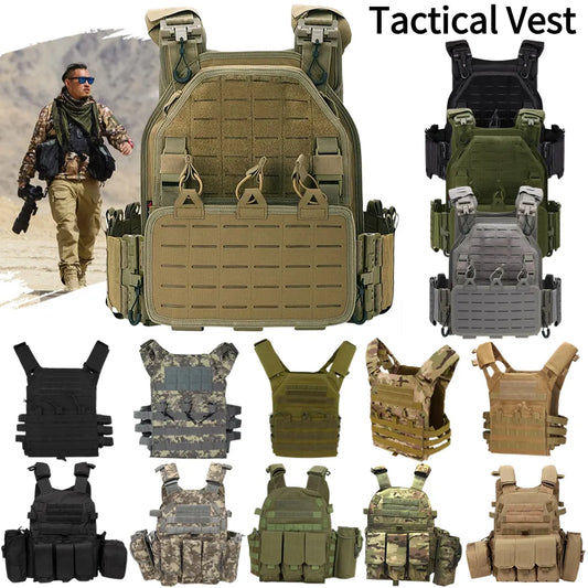 Military Army Airsoft Vest Outdoor - mygreatoutdoorescape