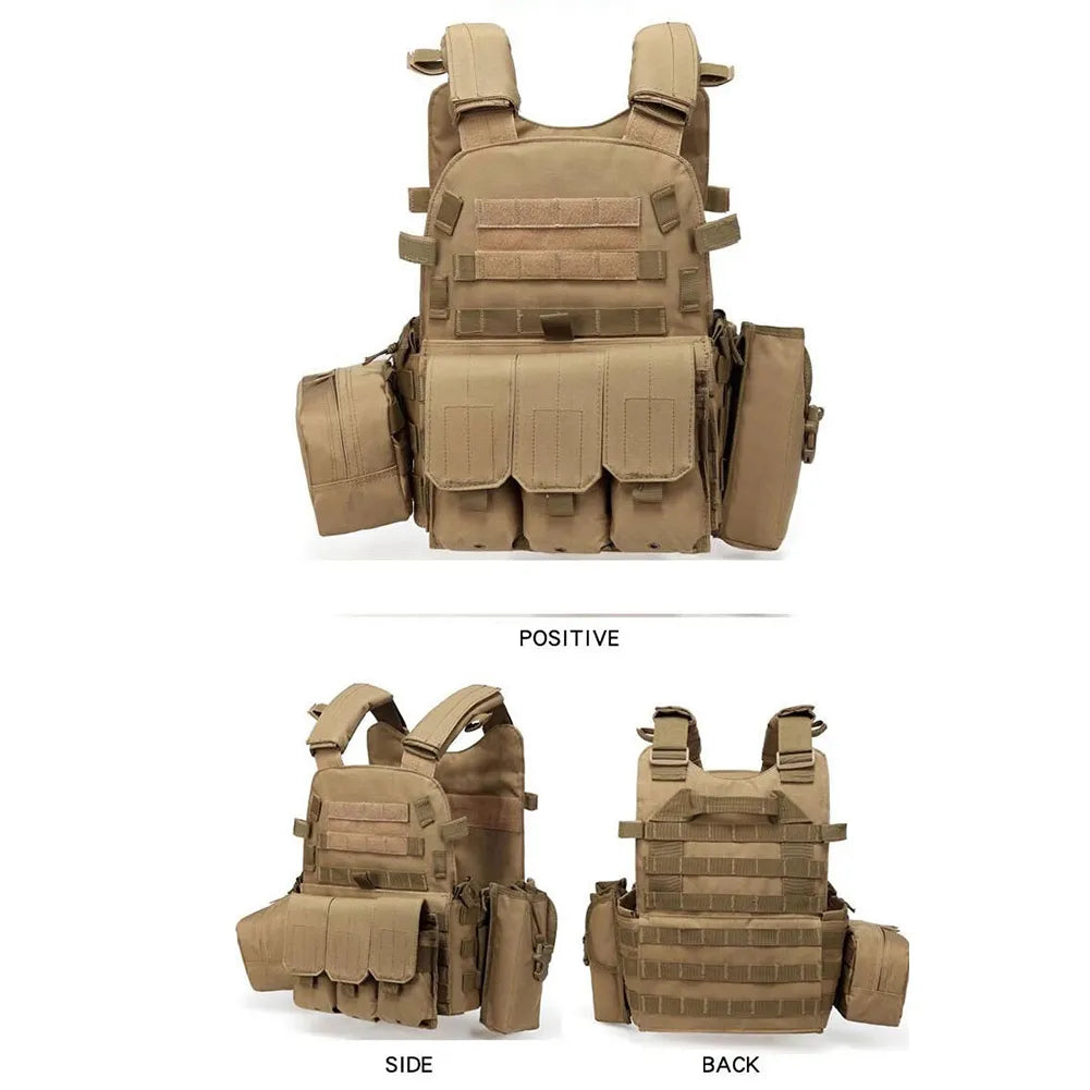 Military Army Airsoft Vest Outdoor - mygreatoutdoorescape