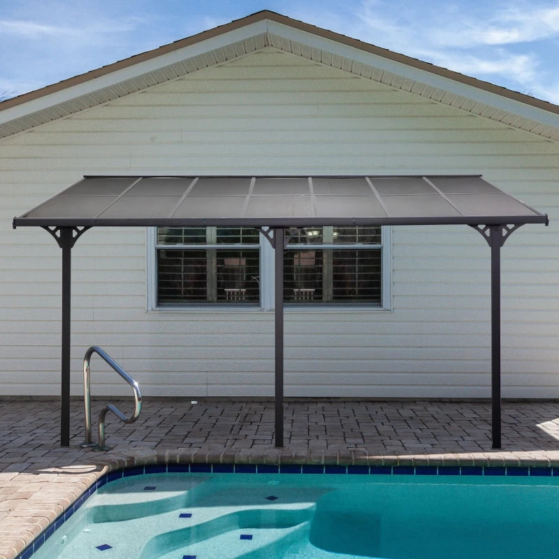 14.5' x 10' Pergola Patio Gazebo - mygreatoutdoorescape