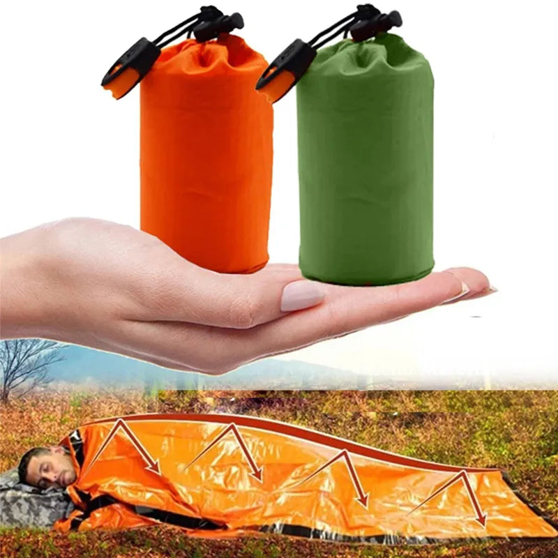 Portable Waterproof Emergency Survival Sleeping Bag - mygreatoutdoorescape