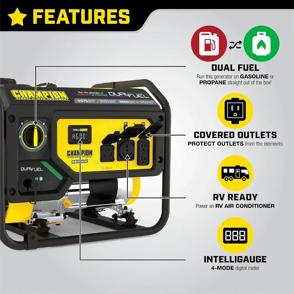 3500-watt portable generator