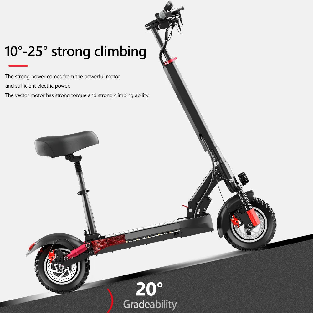 Adult Foldable 2 Wheel Electr Scooter - mygreatoutdoorescape