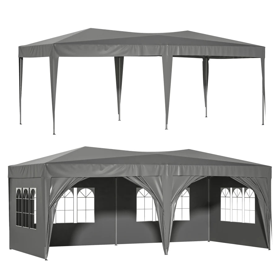 Pop Up Canopy,10'x20' - mygreatoutdoorescape