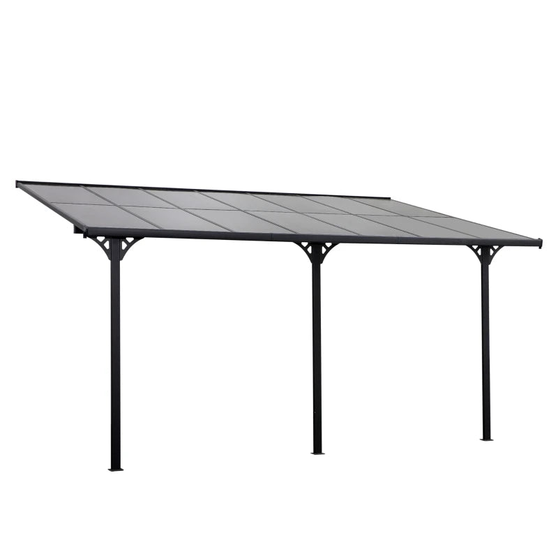 14.5' x 10' Pergola Patio Gazebo - mygreatoutdoorescape