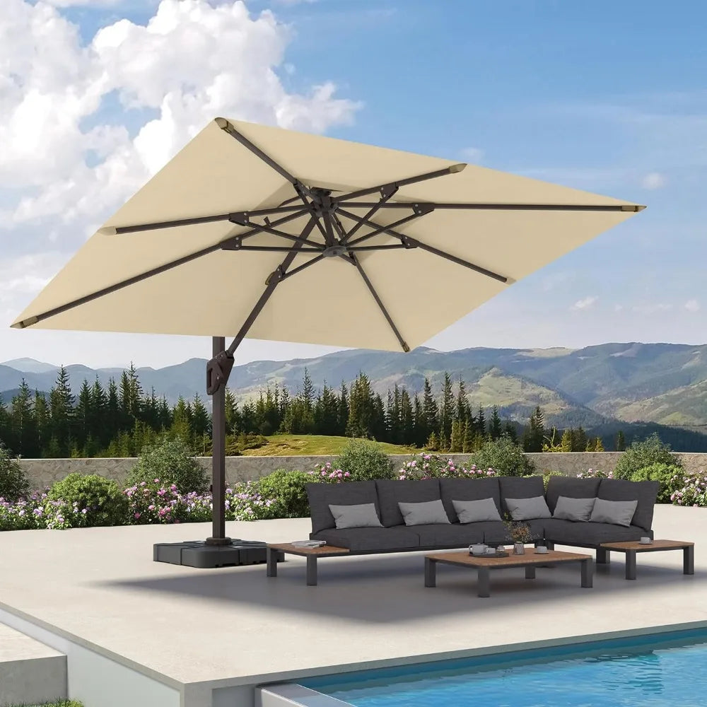 Cantilevered Terrace Umbrella 360 °