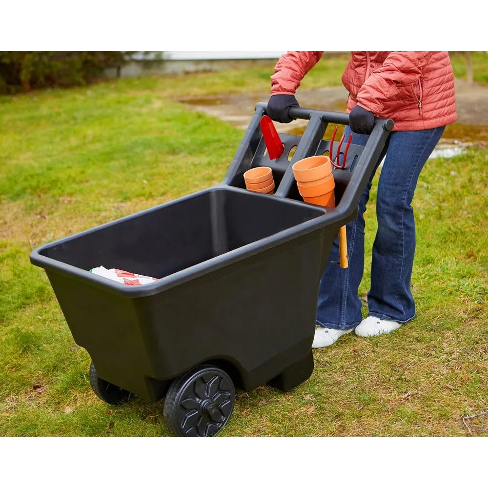 Heavy wheeled large capacity cart