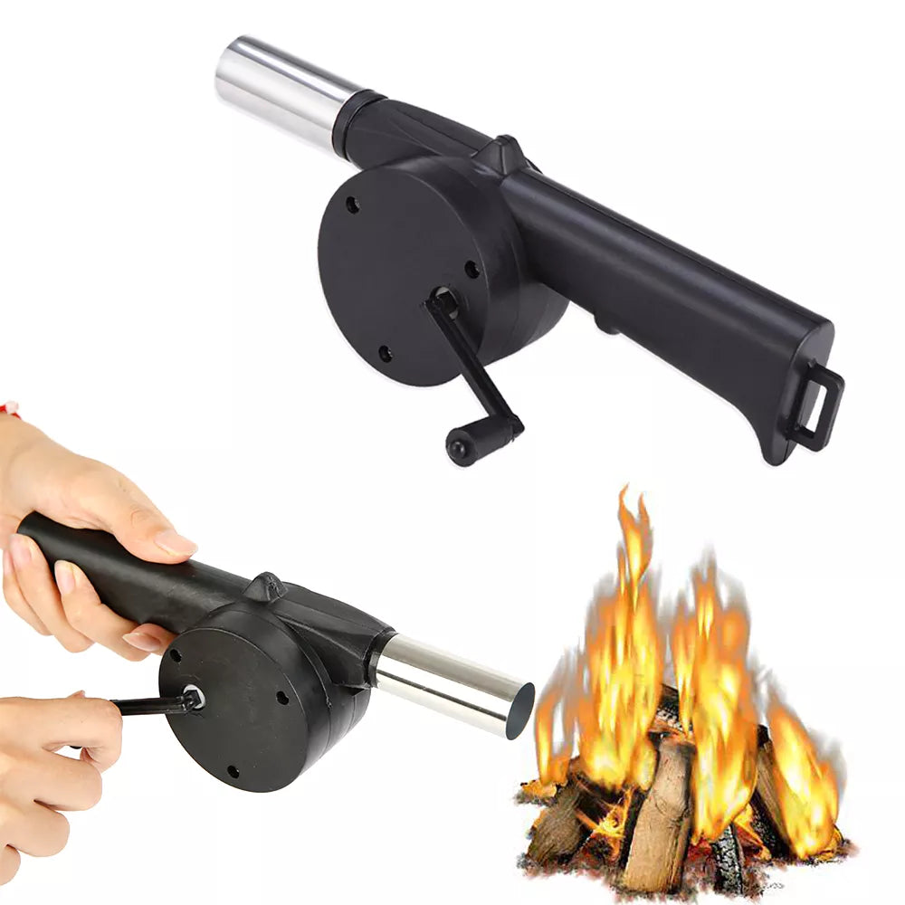 Portable Hand-cranked Air Blower - mygreatoutdoorescape