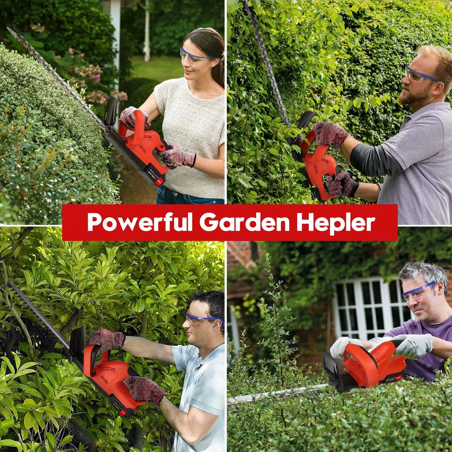 Cordless Hedge Trimmer 22 inch