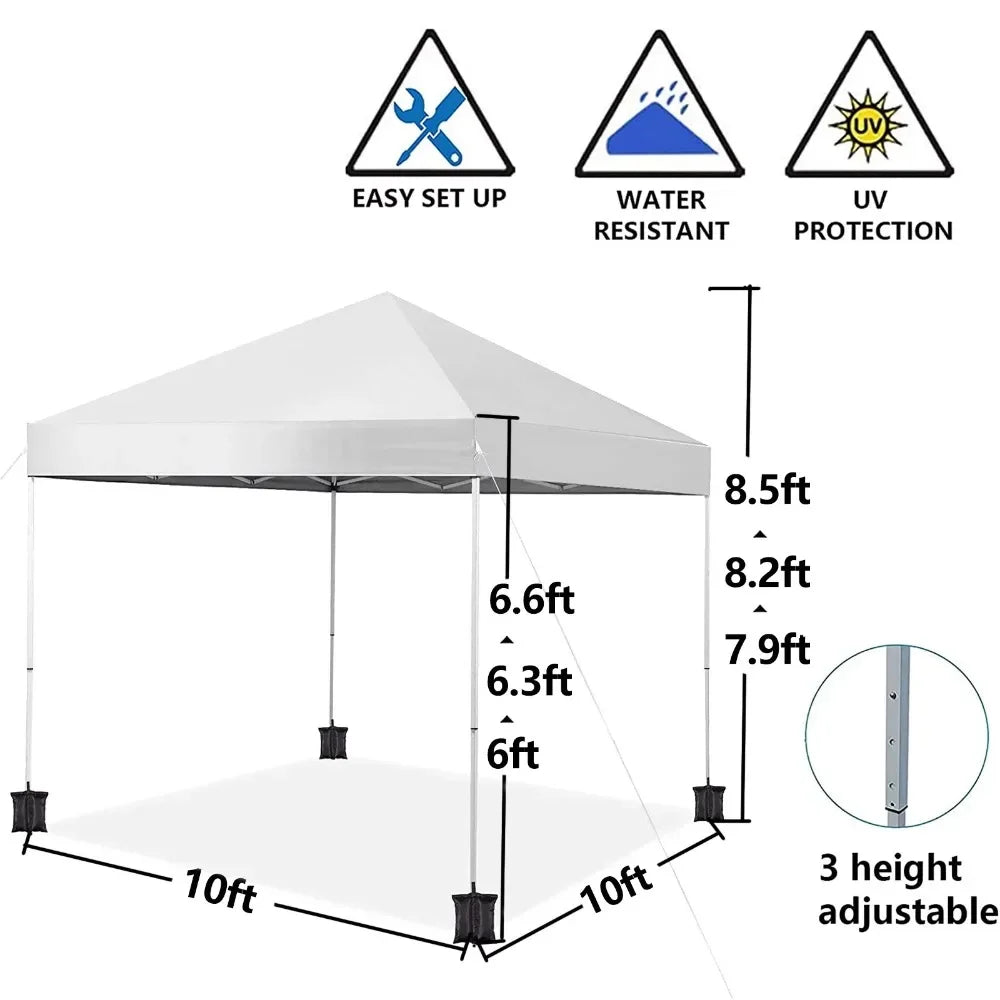 10' x 10' Canopy Tent - mygreatoutdoorescape