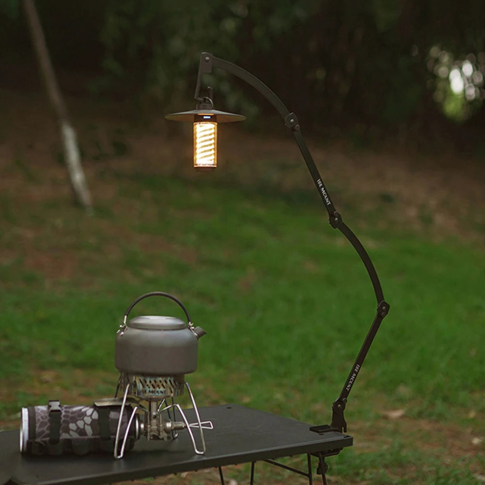 Ultralight Camping Lamp Stand - mygreatoutdoorescape