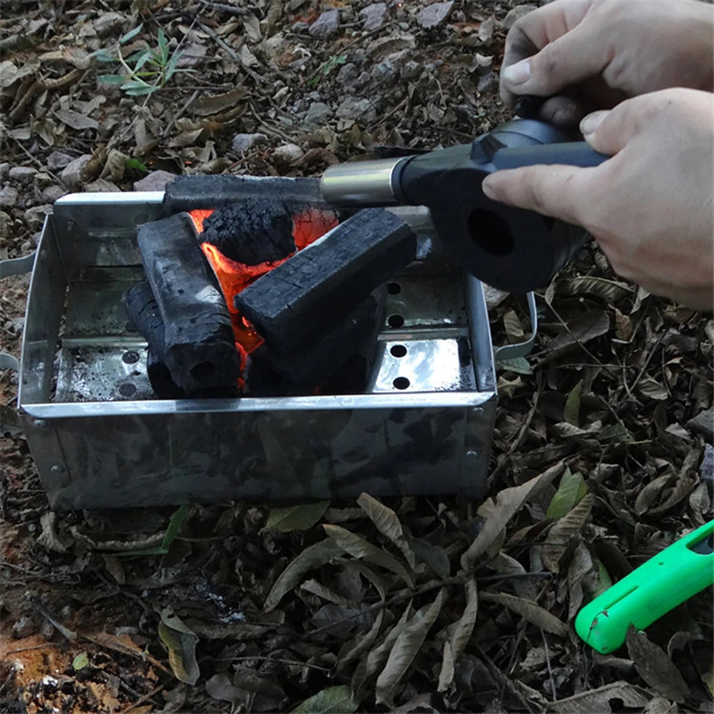 Portable Hand-cranked Air Blower - mygreatoutdoorescape