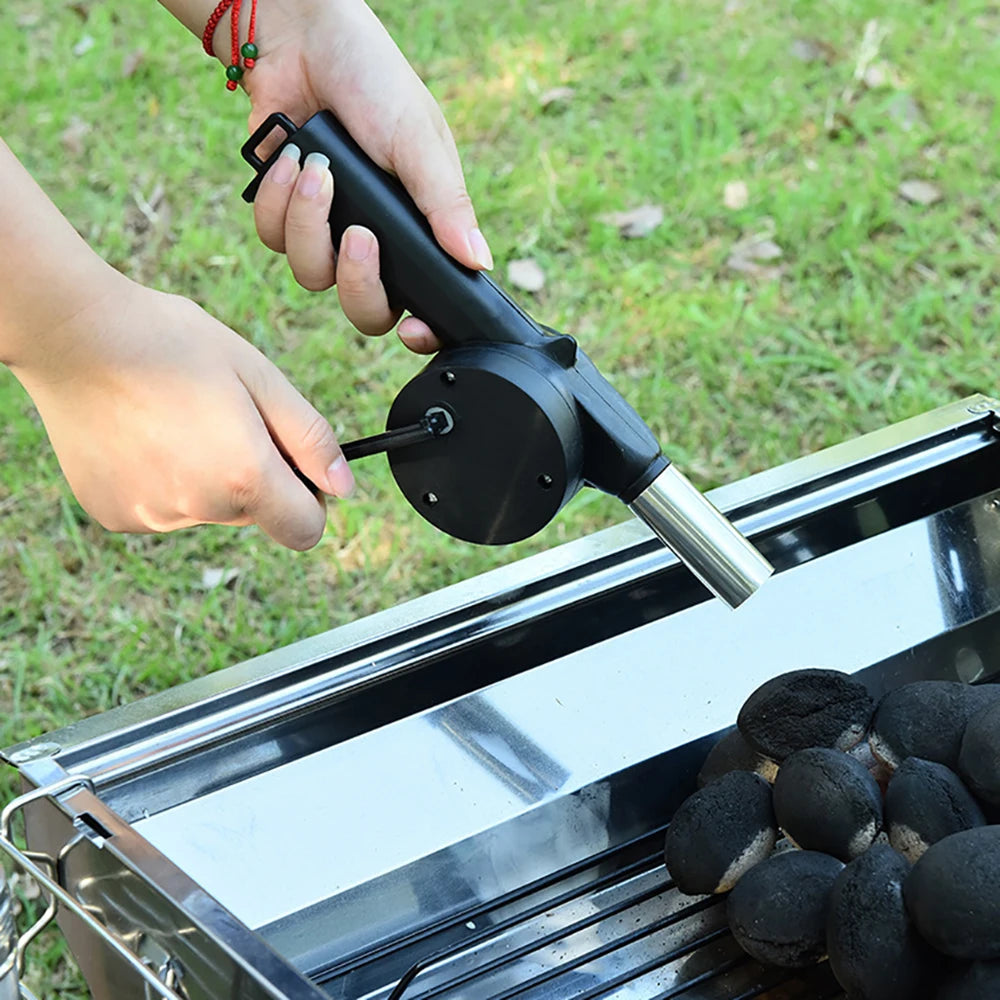 Portable Hand-cranked Air Blower - mygreatoutdoorescape