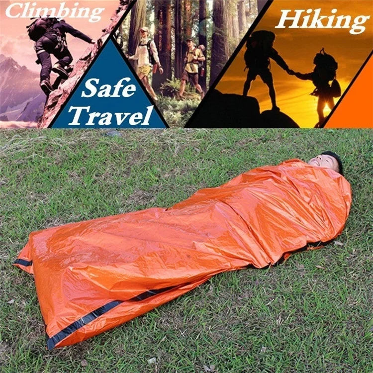 Portable Waterproof Emergency Survival Sleeping Bag - mygreatoutdoorescape