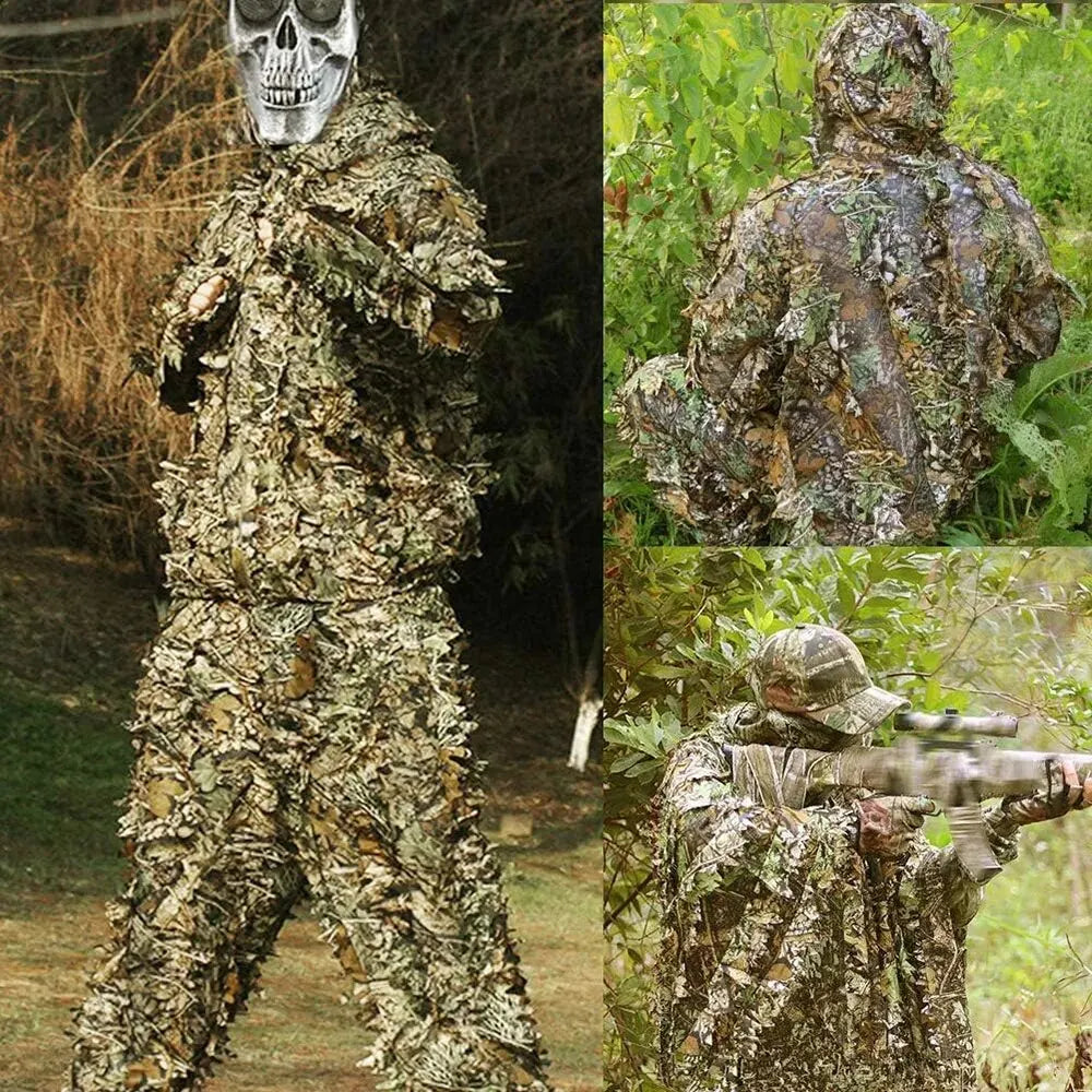 Ghillie 3D Leaf Hunting suit