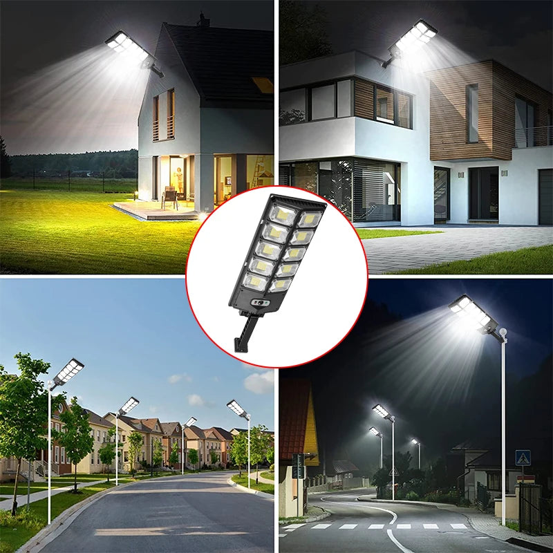 Powerful Outdoor Solar Lamp With Sensor