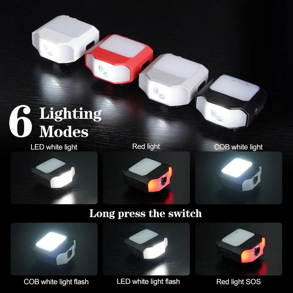 Headlight 6 Modes COB LED - mygreatoutdoorescape