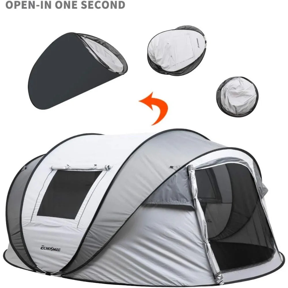 Pop Up Tent,  2/4/6/8/10 Person