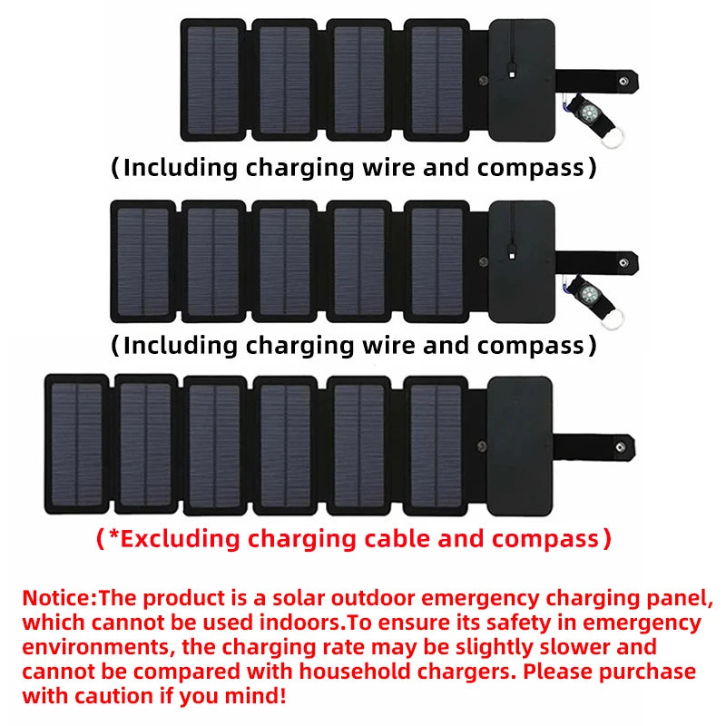 Outdoor Multifunctional Portable Solar Charging