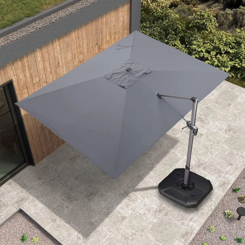 Rectangle Umbrella Aluminum