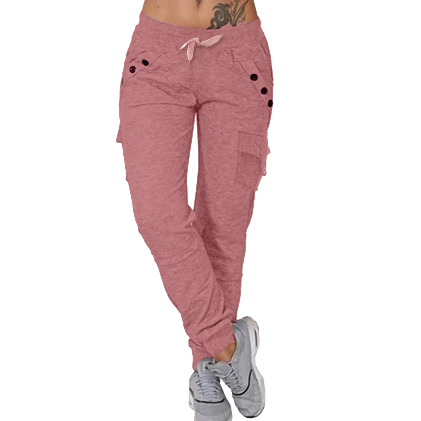 New Solid Color Jogging Sweatpants